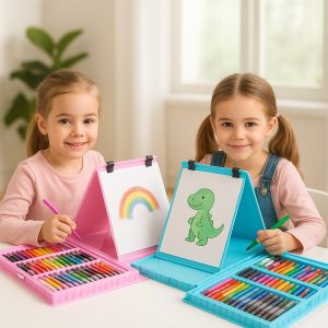 208 dalių dailės rinkinys su išlankstomu stovu | ARTIMASTER