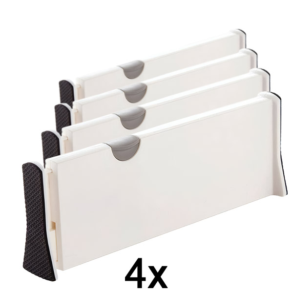 4x Reguliuojamos stalčių arba lentynų pertvaros | DIVISERINO