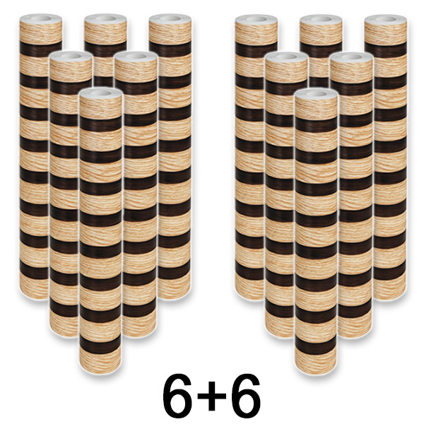 6x Lipni medžio efekto sienų panelė | LINEWALL 1+1 NEMOKAMAI
