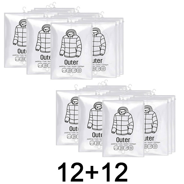 3x Pakabinami vakuuminiai maišai (4 vnt.) | VACUHANG 4+4 NEMOKAMAI