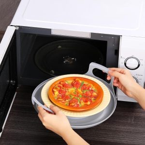 Mikrobangų krosnelės padėklas su rankenomis | MICTRAY